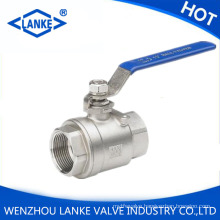 2PC Threaded Ball Valve for Stainless steel